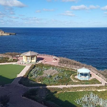 Poseidons Seaview Penthouse Apartment Marsalforn Bagian luar foto