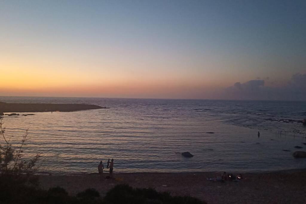 Poseidons Seaview Penthouse Apartment Marsalforn Bagian luar foto
